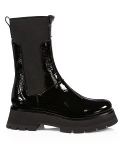 3.1 Phillip Lim Kate Lug-Sole Leather Combat Boots