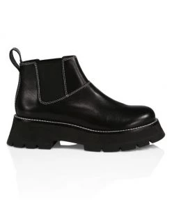 3.1 Phillip Lim Kate Short Lug-Sole Combat Boots