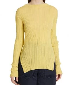 3.1 Phillip Lim Ribbed Stretch Cotton Polo Top -See by Chloé And 3.1 Phillip Lim Sales unnamed file 712
