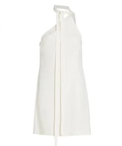 3.1 Phillip Lim Asymmetric Sleeveless Textural Crepe Dress