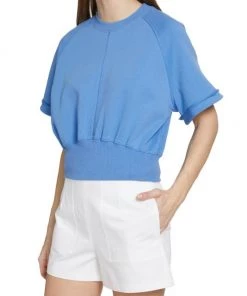 3.1 Phillip Lim Short-Sleeve French Terry Top -See by Chloé And 3.1 Phillip Lim Sales unnamed file 727