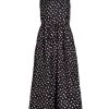 3.1 Phillip Lim Sleeveless Belted Floral Midi-Dress