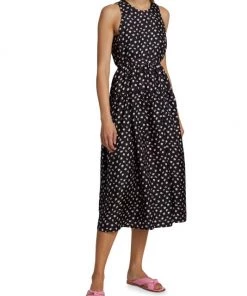 3.1 Phillip Lim Sleeveless Belted Floral Midi-Dress -See by Chloé And 3.1 Phillip Lim Sales unnamed file 768