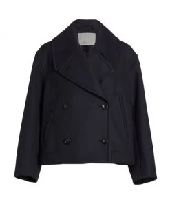 3.1 Phillip Lim Double-Breasted Short Peacoat