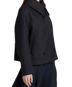 3.1 Phillip Lim Double-Breasted Short Peacoat -See by Chloé And 3.1 Phillip Lim Sales unnamed file 776