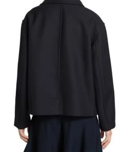 3.1 Phillip Lim Double-Breasted Short Peacoat -See by Chloé And 3.1 Phillip Lim Sales unnamed file 777