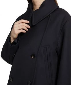 3.1 Phillip Lim Double-Breasted Short Peacoat -See by Chloé And 3.1 Phillip Lim Sales unnamed file 778