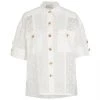 3.1 Phillip Lim Eyelet Cotton Camp Shirt
