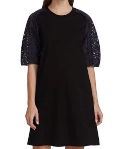 3.1 Phillip Lim Eyelet Puff-Sleeve Minidress -See by Chloé And 3.1 Phillip Lim Sales unnamed file 789