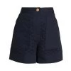3.1 Phillip Lim Broderie Anglaise Cotton Utility Shorts Midnight