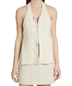 3.1 Phillip Lim Cable-Knit Halter Top -See by Chloé And 3.1 Phillip Lim Sales unnamed file 843