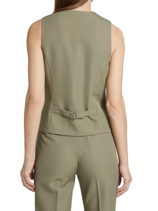 3.1 Phillip Lim Wool Tailored Vest 5 3.1 Phillip Lim Wool Tailored Vest - Image 5