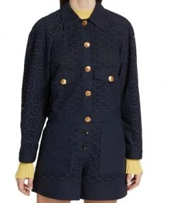 3.1 Phillip Lim Broderie Anglaise Cotton Moto Jacket -See by Chloé And 3.1 Phillip Lim Sales unnamed file 860