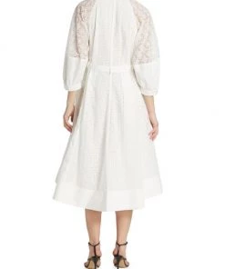 3.1 Phillip Lim Belted Broderie Anglaise Zip-Front Dress -See by Chloé And 3.1 Phillip Lim Sales unnamed file 869