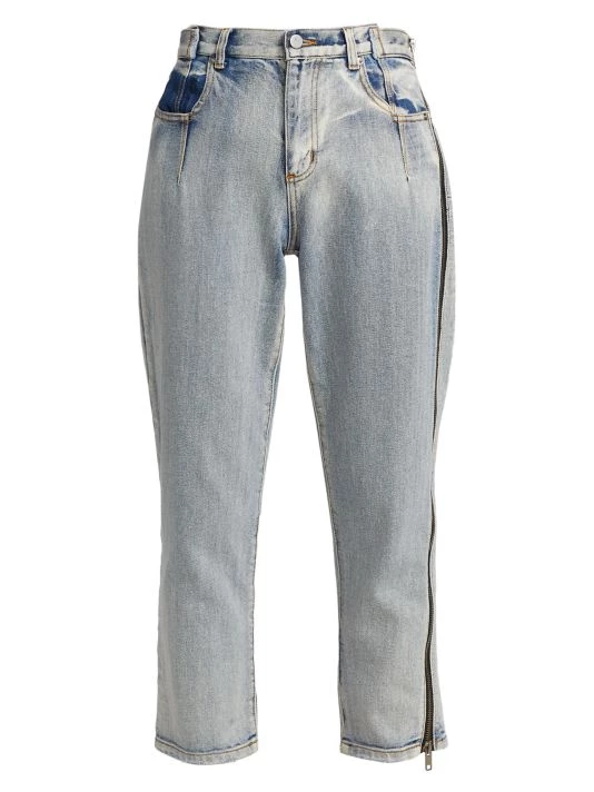 3.1 Phillip Lim High-Rise Zip Detail Straight-Leg Jeans 1 3.1 Phillip Lim High-Rise Zip Detail Straight-Leg Jeans