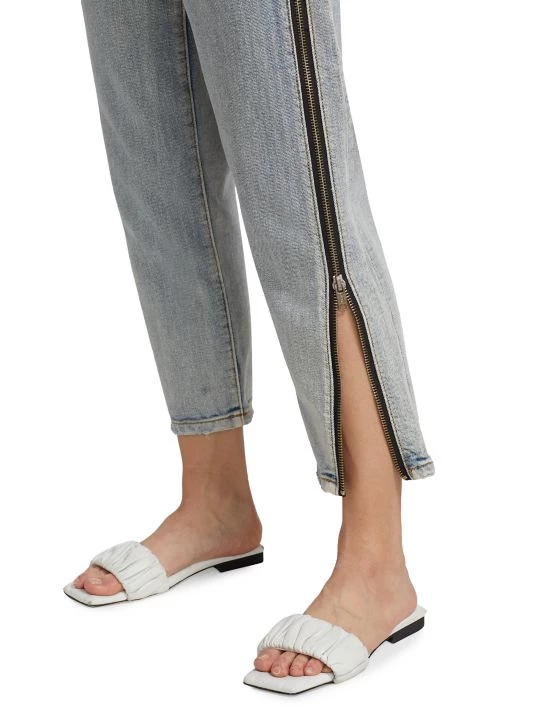 3.1 Phillip Lim High-Rise Zip Detail Straight-Leg Jeans 6 3.1 Phillip Lim High-Rise Zip Detail Straight-Leg Jeans - Image 6
