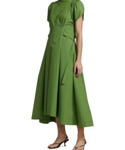 3.1 Phillip Lim Puff-Sleeve Midi Dress -See by Chloé And 3.1 Phillip Lim Sales unnamed file 882