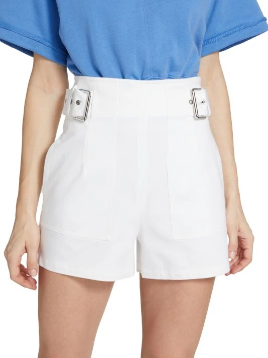3.1 Phillip Lim Sateen Utility Belted Shorts 3 3.1 Phillip Lim Sateen Utility Belted Shorts - Image 3