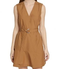 3.1 Phillip Lim Belted Cotton Poplin Utility Minidress -See by Chloé And 3.1 Phillip Lim Sales unnamed file 929