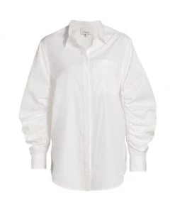 3.1 Phillip Lim Gathered Sleeve Blouse