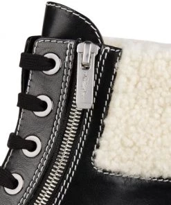 3.1 Phillip Lim Kate Zip Lug-Sole Shearling-Trimmed Leather Combat Boots 11 3.1 Phillip Lim Kate Zip Lug-Sole Shearling-Trimmed Leather Combat Boots -See by Chloé And 3.1 Phillip Lim Sales unnamed file 984